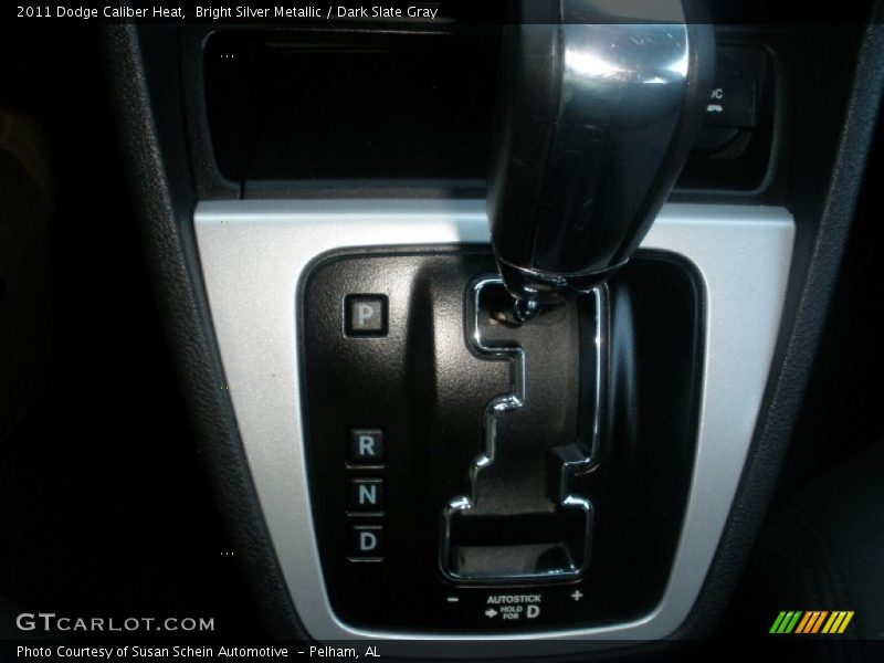 Bright Silver Metallic / Dark Slate Gray 2011 Dodge Caliber Heat