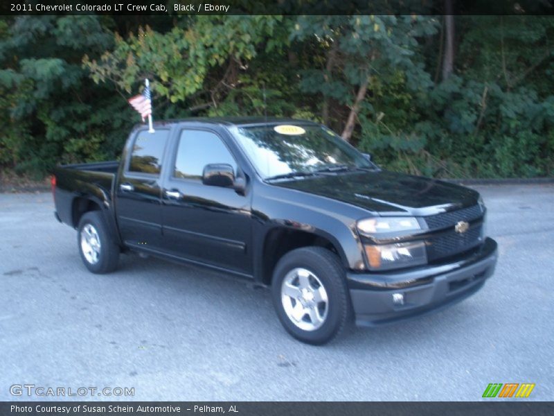 Black / Ebony 2011 Chevrolet Colorado LT Crew Cab