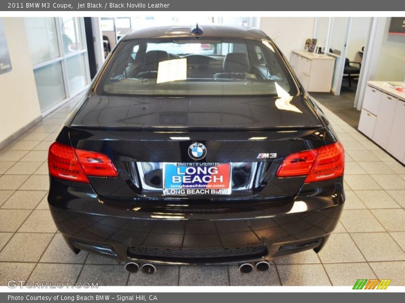 Jet Black / Black Novillo Leather 2011 BMW M3 Coupe