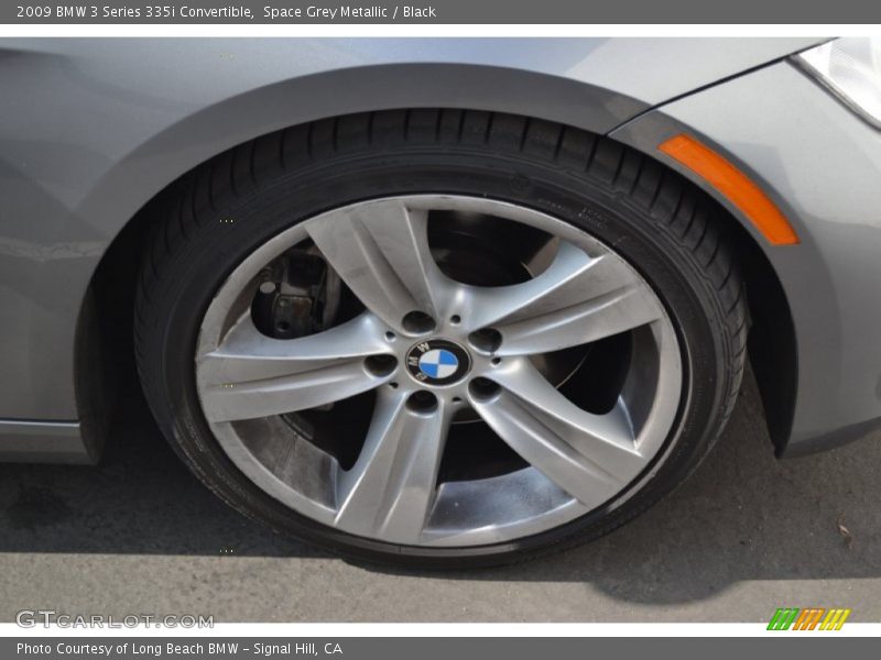 Space Grey Metallic / Black 2009 BMW 3 Series 335i Convertible