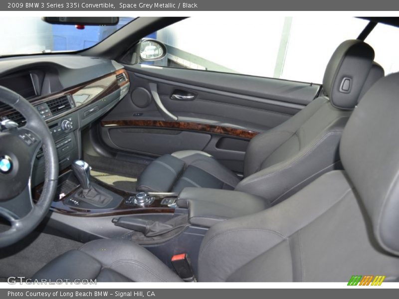 Space Grey Metallic / Black 2009 BMW 3 Series 335i Convertible