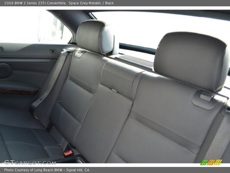 Space Grey Metallic / Black 2009 BMW 3 Series 335i Convertible