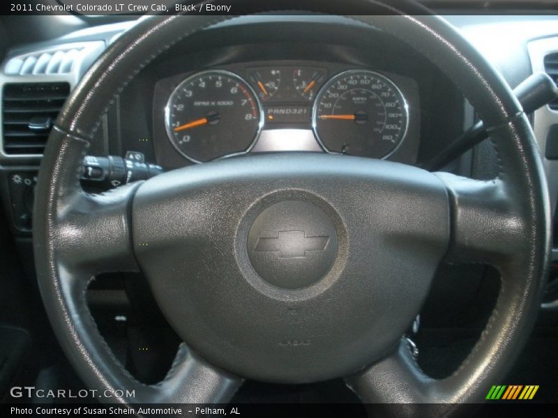 Black / Ebony 2011 Chevrolet Colorado LT Crew Cab