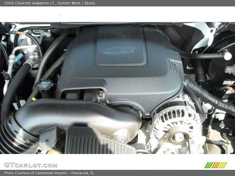Summit White / Ebony 2009 Chevrolet Avalanche LT