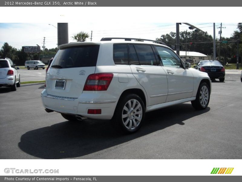 Arctic White / Black 2012 Mercedes-Benz GLK 350