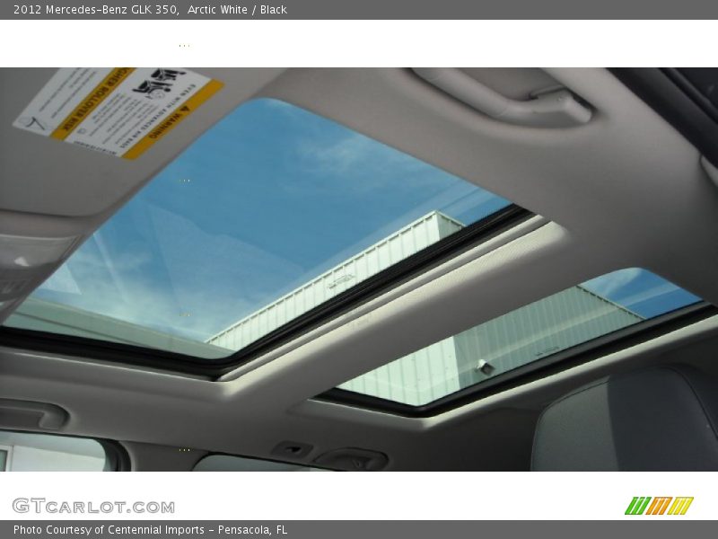 Arctic White / Black 2012 Mercedes-Benz GLK 350