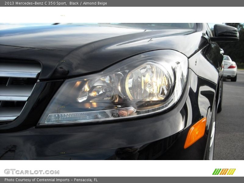 Black / Almond Beige 2013 Mercedes-Benz C 350 Sport