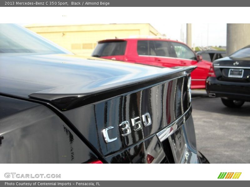 Black / Almond Beige 2013 Mercedes-Benz C 350 Sport