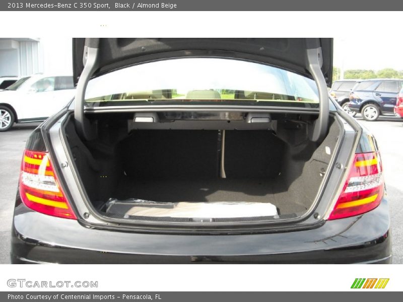 Black / Almond Beige 2013 Mercedes-Benz C 350 Sport