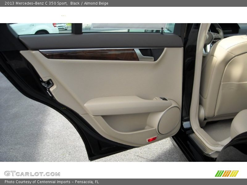 Black / Almond Beige 2013 Mercedes-Benz C 350 Sport