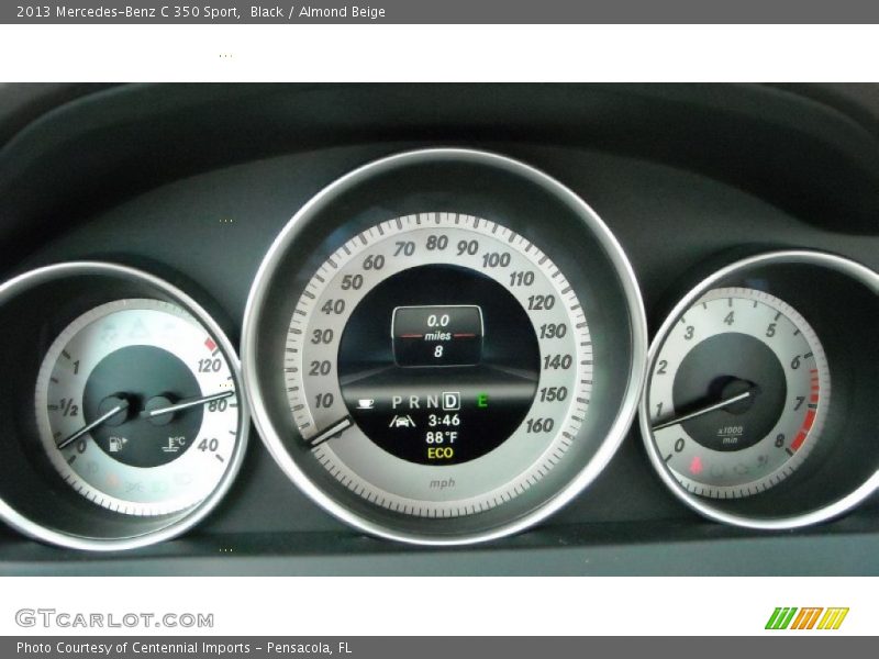 Black / Almond Beige 2013 Mercedes-Benz C 350 Sport