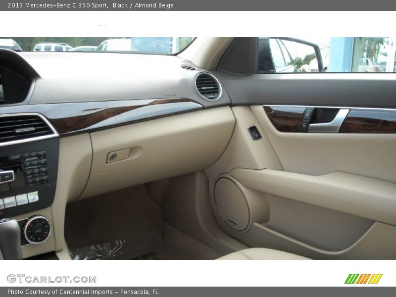 Black / Almond Beige 2013 Mercedes-Benz C 350 Sport