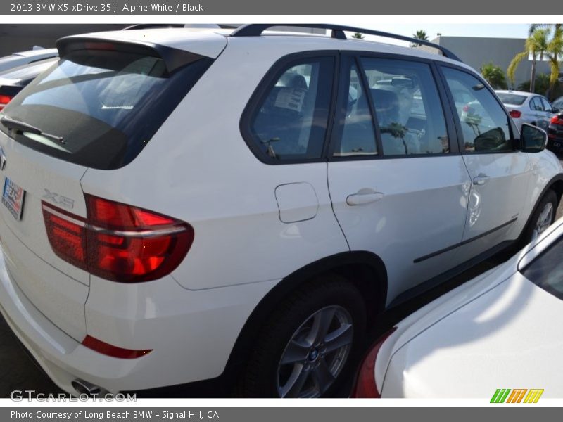 Alpine White / Black 2013 BMW X5 xDrive 35i