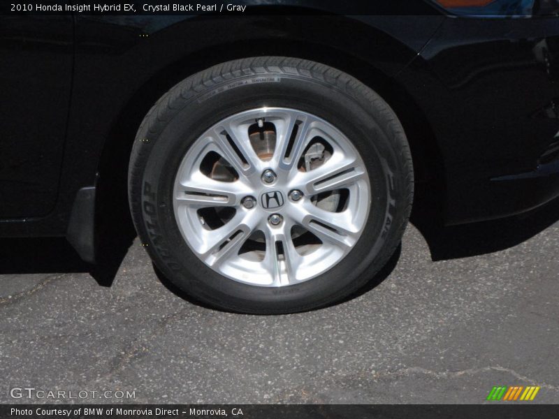 Crystal Black Pearl / Gray 2010 Honda Insight Hybrid EX