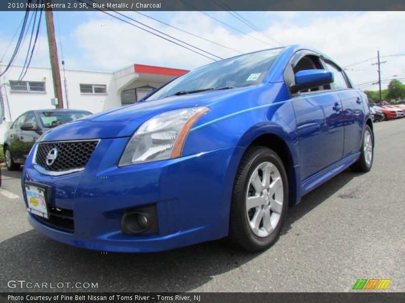Blue Metallic / Charcoal 2010 Nissan Sentra 2.0 SR