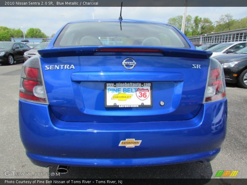 Blue Metallic / Charcoal 2010 Nissan Sentra 2.0 SR