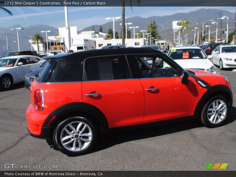 Pure Red / Carbon Black 2012 Mini Cooper S Countryman