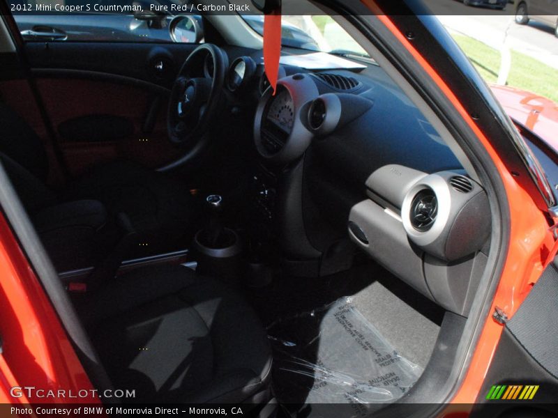 Pure Red / Carbon Black 2012 Mini Cooper S Countryman