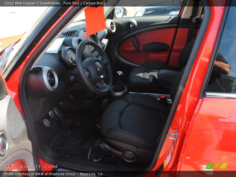 Pure Red / Carbon Black 2012 Mini Cooper S Countryman