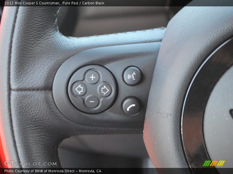 Pure Red / Carbon Black 2012 Mini Cooper S Countryman