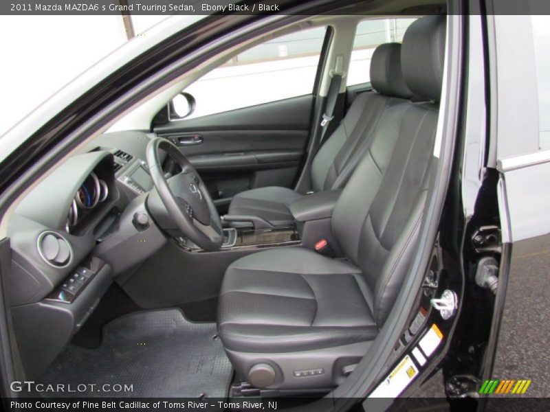 Black Interior - 2011 MAZDA6 s Grand Touring Sedan 
