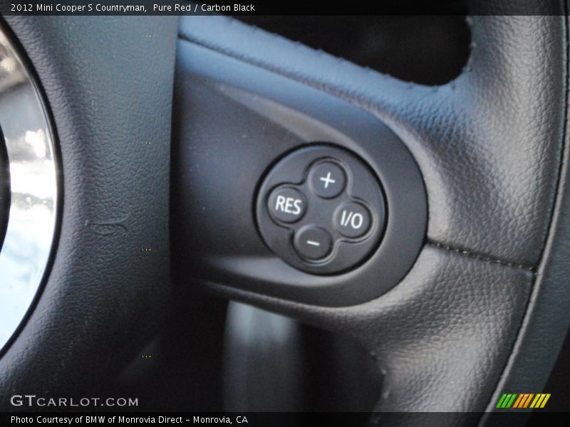 Pure Red / Carbon Black 2012 Mini Cooper S Countryman