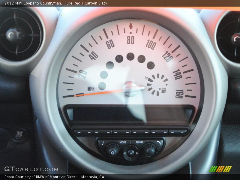 Pure Red / Carbon Black 2012 Mini Cooper S Countryman