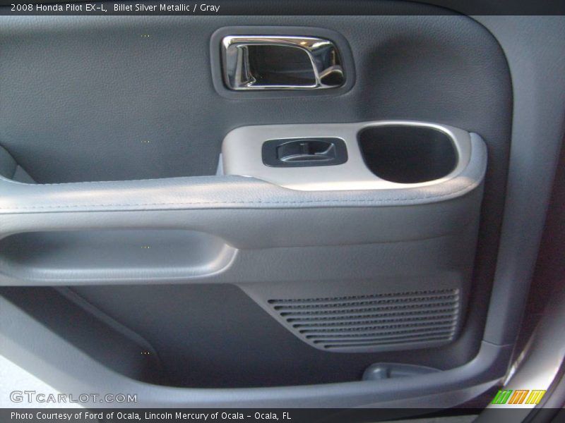 Billet Silver Metallic / Gray 2008 Honda Pilot EX-L