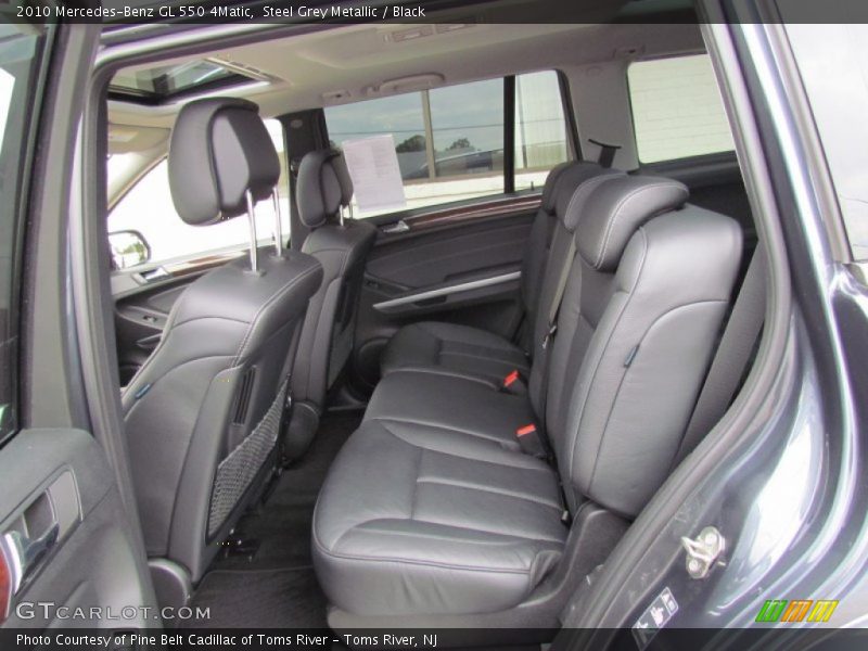 Steel Grey Metallic / Black 2010 Mercedes-Benz GL 550 4Matic