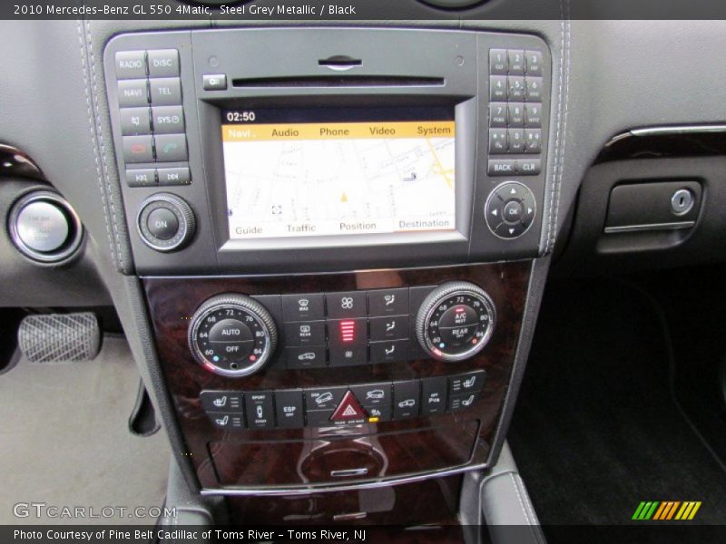 Steel Grey Metallic / Black 2010 Mercedes-Benz GL 550 4Matic