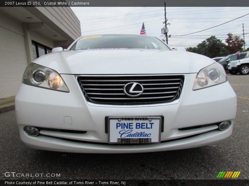 Crystal White / Cashmere 2007 Lexus ES 350