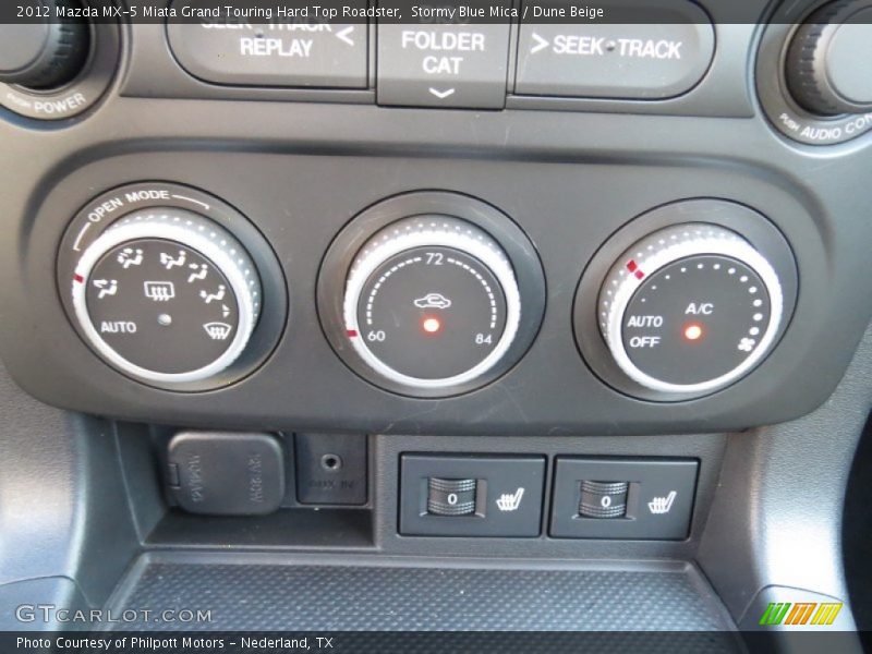 Controls of 2012 MX-5 Miata Grand Touring Hard Top Roadster