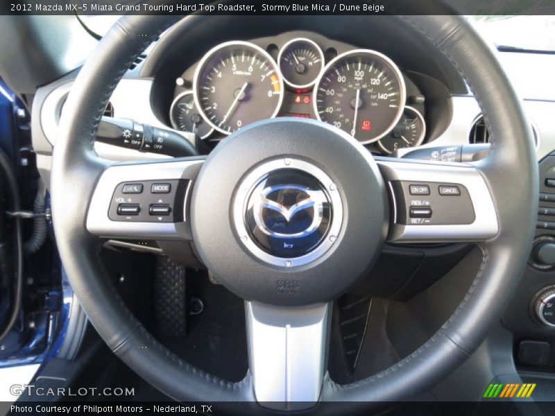  2012 MX-5 Miata Grand Touring Hard Top Roadster Steering Wheel