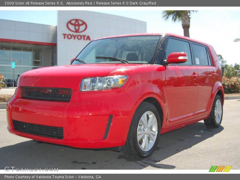 Absolutely Red / Release Series 6.0 Dark Gray/Red 2009 Scion xB Release Series 6.0