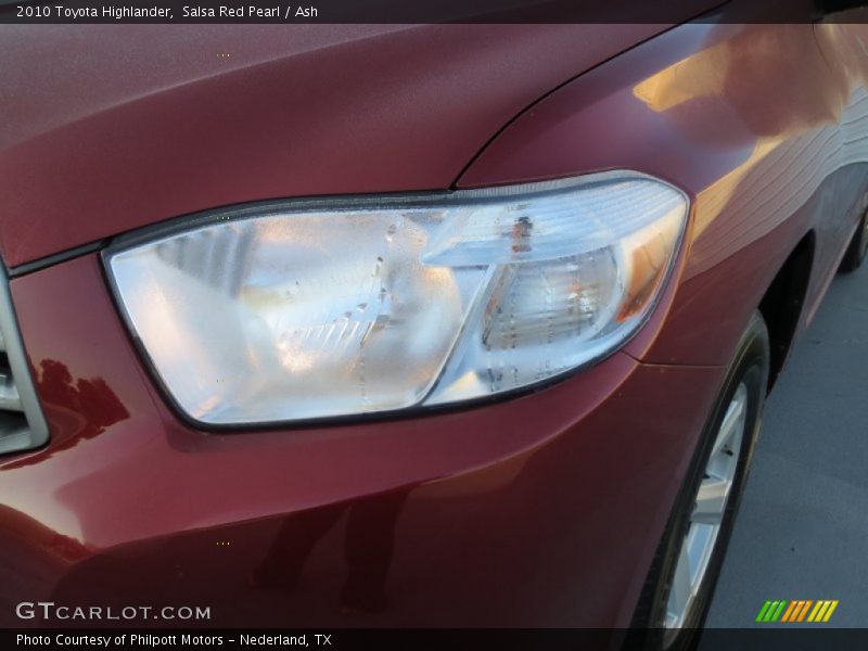 Salsa Red Pearl / Ash 2010 Toyota Highlander