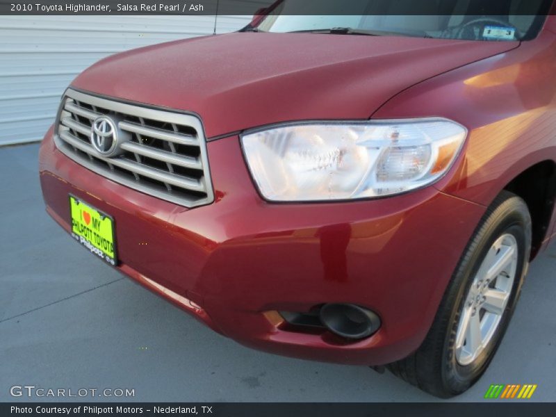 Salsa Red Pearl / Ash 2010 Toyota Highlander