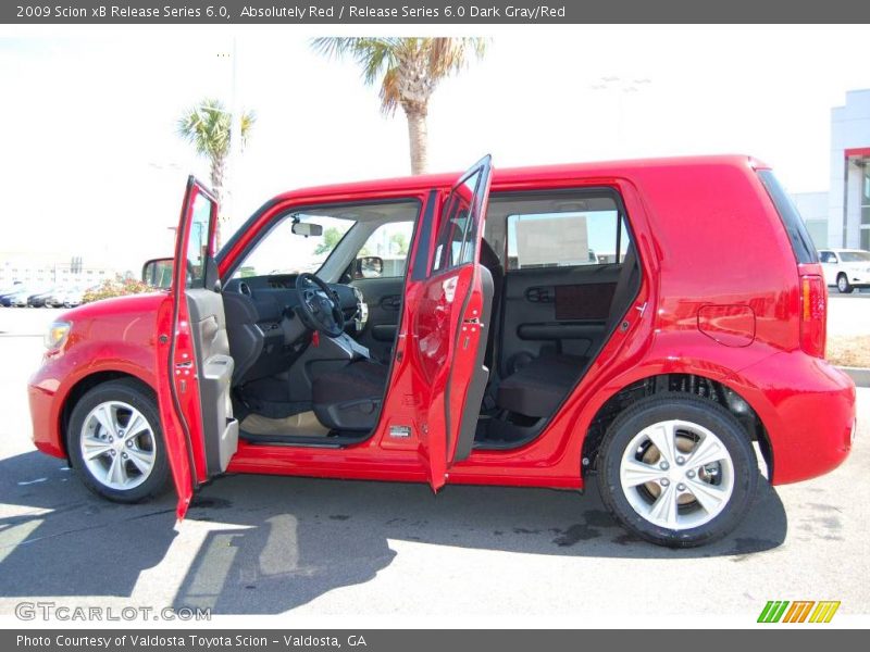 Absolutely Red / Release Series 6.0 Dark Gray/Red 2009 Scion xB Release Series 6.0