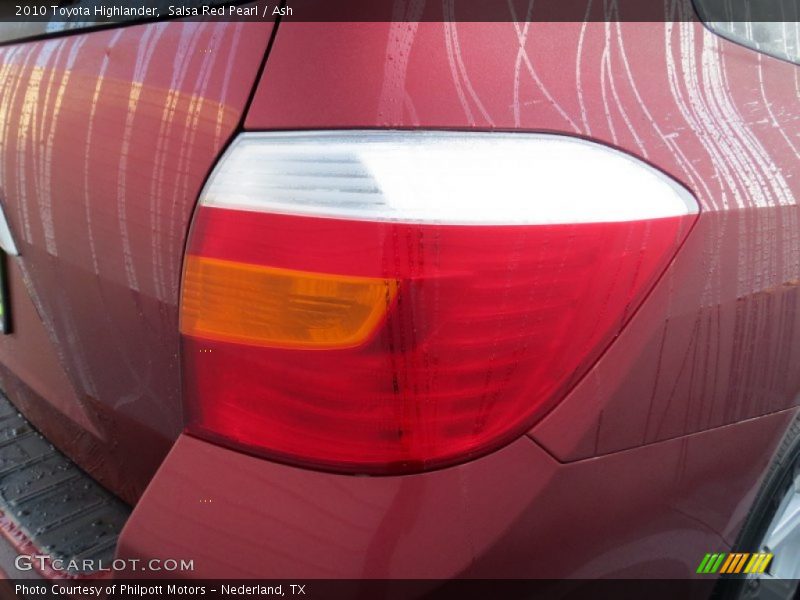 Salsa Red Pearl / Ash 2010 Toyota Highlander