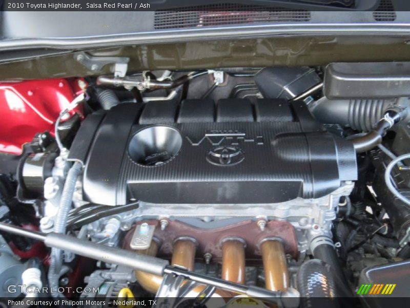Salsa Red Pearl / Ash 2010 Toyota Highlander