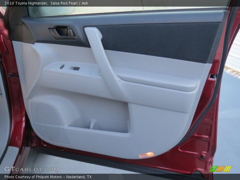 Salsa Red Pearl / Ash 2010 Toyota Highlander
