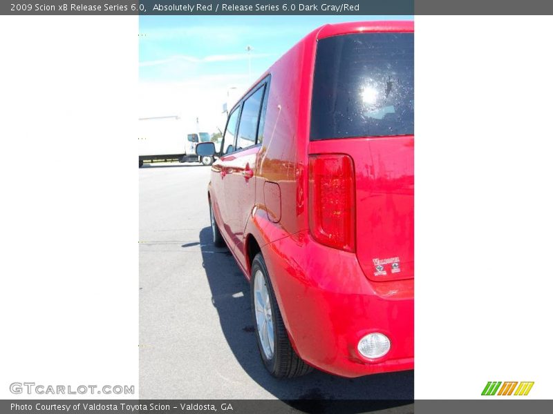 Absolutely Red / Release Series 6.0 Dark Gray/Red 2009 Scion xB Release Series 6.0