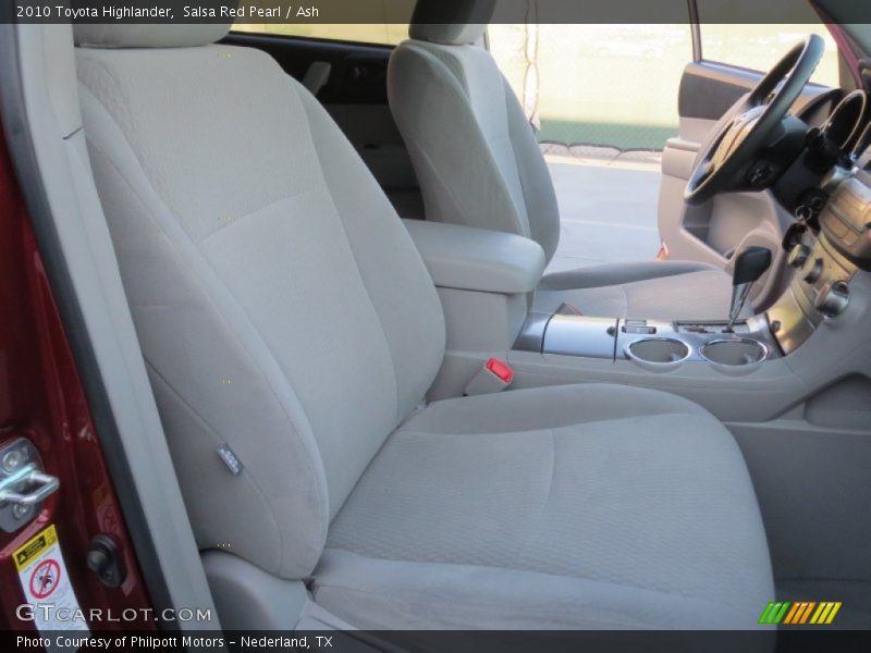 Salsa Red Pearl / Ash 2010 Toyota Highlander