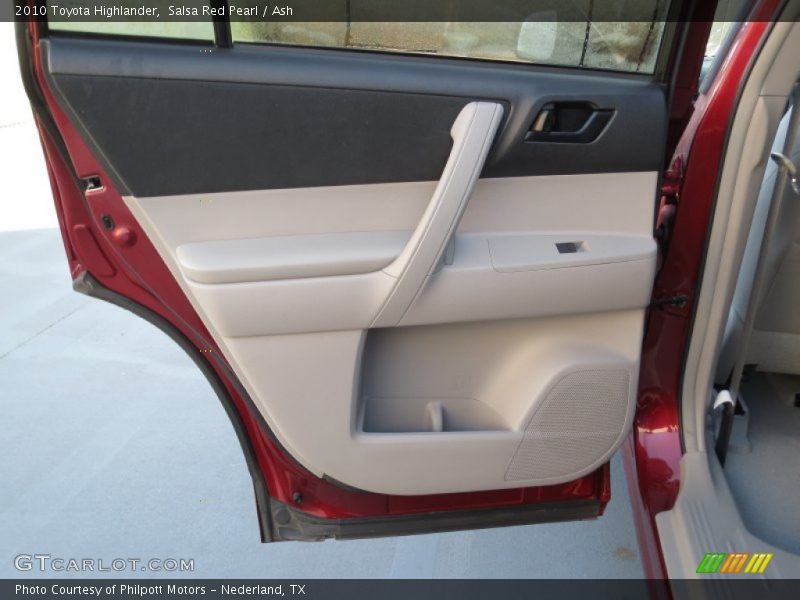 Salsa Red Pearl / Ash 2010 Toyota Highlander