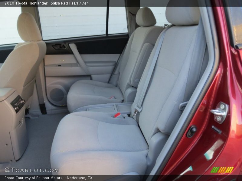 Salsa Red Pearl / Ash 2010 Toyota Highlander