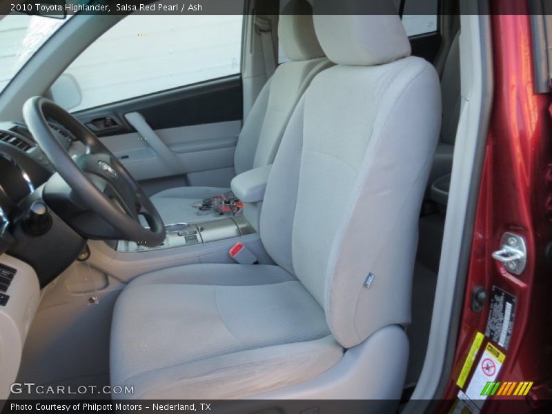 Salsa Red Pearl / Ash 2010 Toyota Highlander