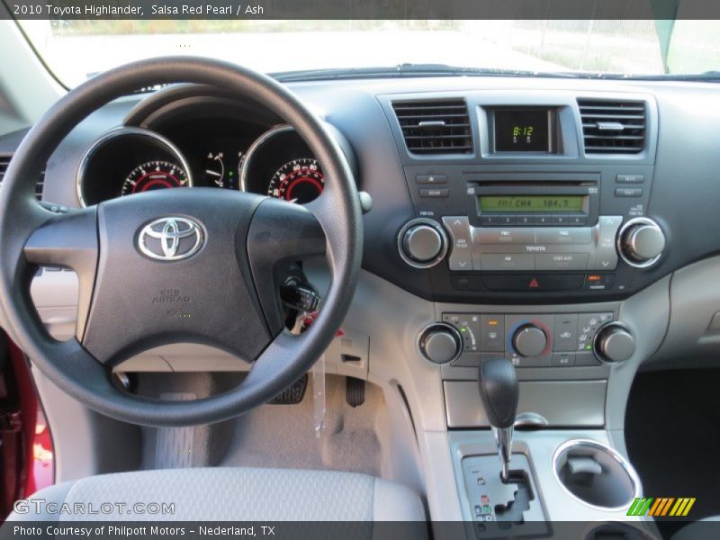Salsa Red Pearl / Ash 2010 Toyota Highlander
