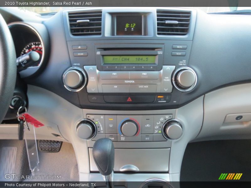 Salsa Red Pearl / Ash 2010 Toyota Highlander