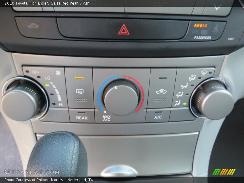Salsa Red Pearl / Ash 2010 Toyota Highlander