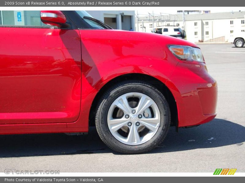 Absolutely Red / Release Series 6.0 Dark Gray/Red 2009 Scion xB Release Series 6.0