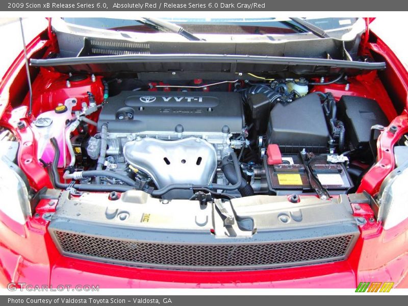 Absolutely Red / Release Series 6.0 Dark Gray/Red 2009 Scion xB Release Series 6.0